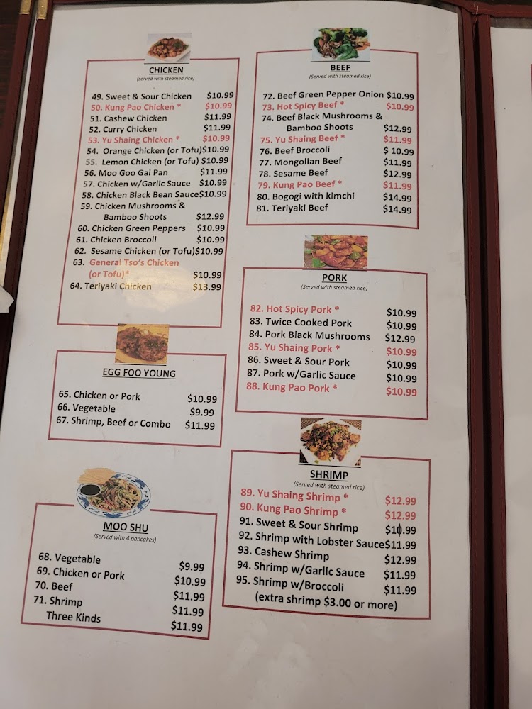 Bamboo Garden Chinese And Thai Cuisine Menu (Updated 05/2026)